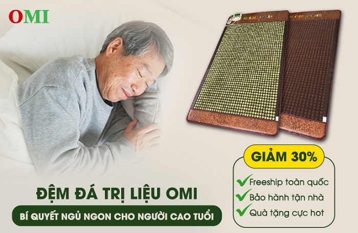 Nệm đá nóng trị liệu OMI - Bí quyết cho giấc ngủ ngon