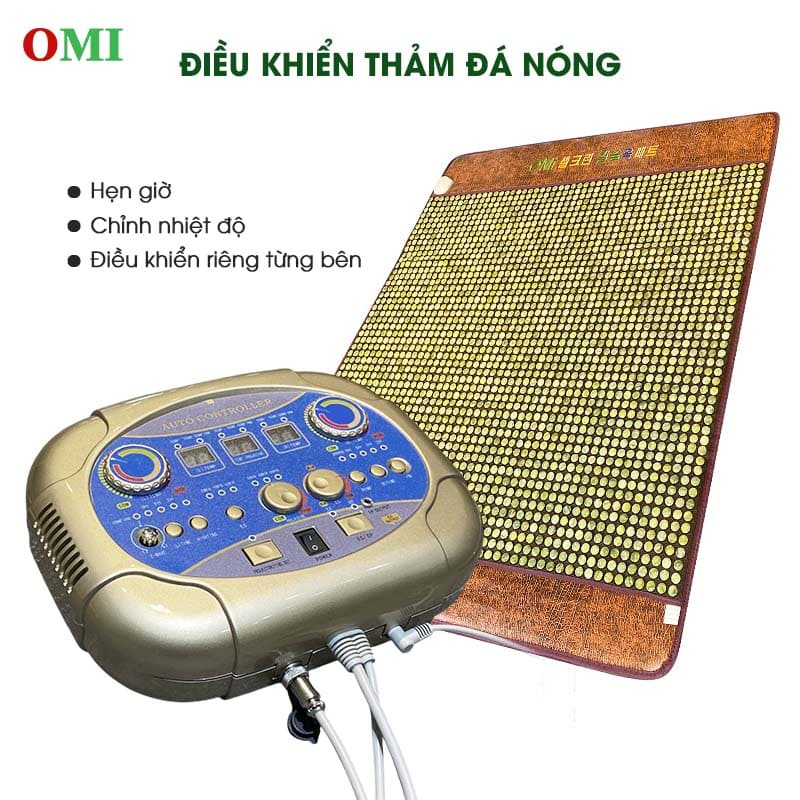 Bộ Điều Khiển Thảm Đá Nóng Có Massage Xung Điện Trị Liệu