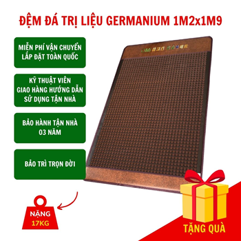 Thảm Đá Nóng Germanium 1m2x1m9